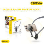 حامل رقبة للهاتف المحمول ZOOVIA NH-001 زوايا تصوير مرنة وقفل أمان (Secure Lock).