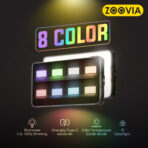 ⁦ZOOVIA RS-002 رينج لايت إضاءة RGB كاملة تضيف لمسة سينمائية لأي تصوير .⁩ - الصورة ⁦3⁩