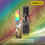 ⁦ZOOVIA RS-002 رينج لايت إضاءة RGB كاملة تضيف لمسة سينمائية لأي تصوير .⁩ - الصورة ⁦4⁩