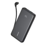 باور بانك أنكر زولو، سعة 20000 مللي أمبير، قدرة قصوى 22.5 واط، شاحن محمول، منفذ USB-C للشحن السريع، نحيف للسفر.