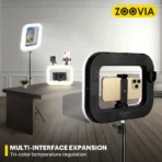 ⁦ZOOVIA R-001 رينج لايت متعدد الوظائف تصوير احترافي في تصميم محمول وسهل الاستخدام .⁩ - الصورة ⁦5⁩