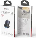 Yesido محول OTG GS33 - موصل Micro USB ذكر إلى USB 3.0 أنثى | نقل بيانات عالي السرعة | محول OTG لهواتف أندرويد والأجهزة اللوحية | ضمان 12 أشهر | تصميم مدمج مع حلقة مفاتيح .