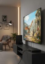 ⁦سينزو SN-52 كابل اتصال عالي الدقة تايب-سي إلى HDMI بطول 2 متر - رمادي⁩ - الصورة ⁦4⁩