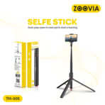 ZZOOVIA TH-005 عصا سيلفي فاخرة بطول 1.75 متر قابلة للطي تلقائيًا وحامل ثلاثي القوائم شديد التحمل للاستوديو .