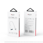قارئ بطاقات ذاكرة GS10 بلاستيكي من Lightning إلى USB، محول OTG لأجهزة iPhone .