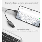 ⁦محول GS01 لنقل البيانات عبر منفذ USB من النوع C أنثى إلى  yesido-USB-A OTG .⁩ - الصورة ⁦2⁩