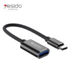 ⁦محول GS01 لنقل البيانات عبر منفذ USB من النوع C أنثى إلى  yesido-USB-A OTG .⁩ - الصورة ⁦4⁩